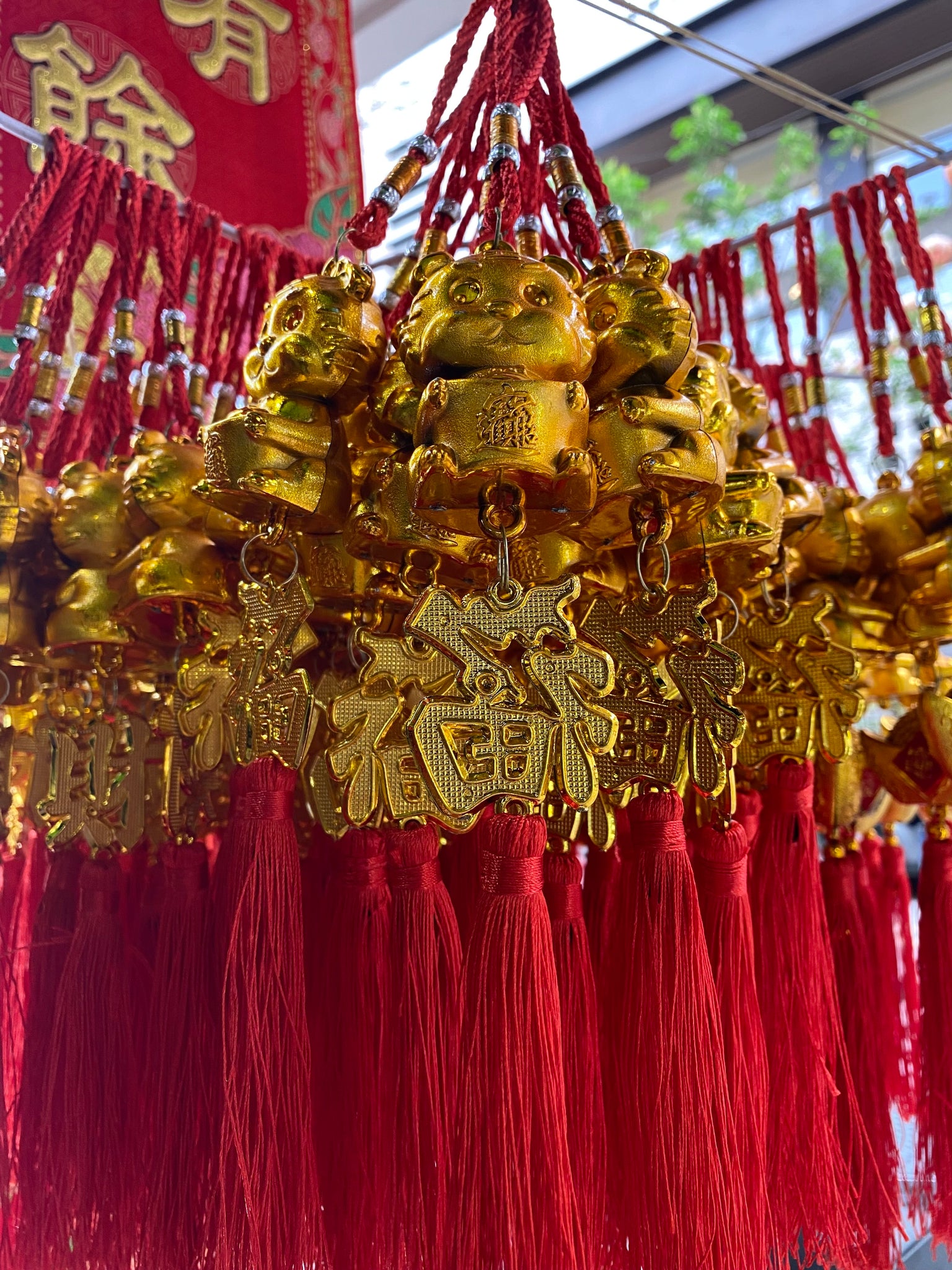 Colgante año del tigre
