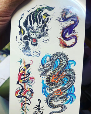 Tatuajes temporales