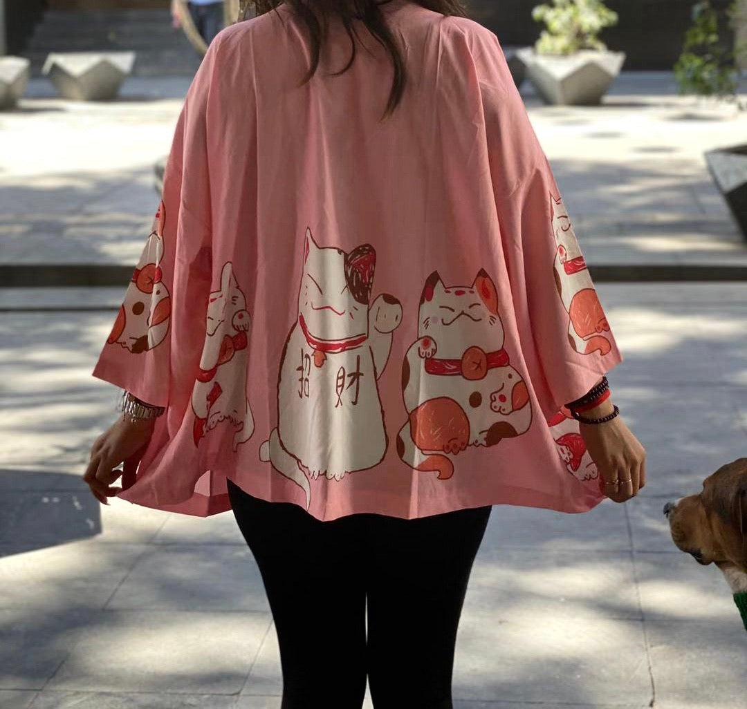Haori maneki neko