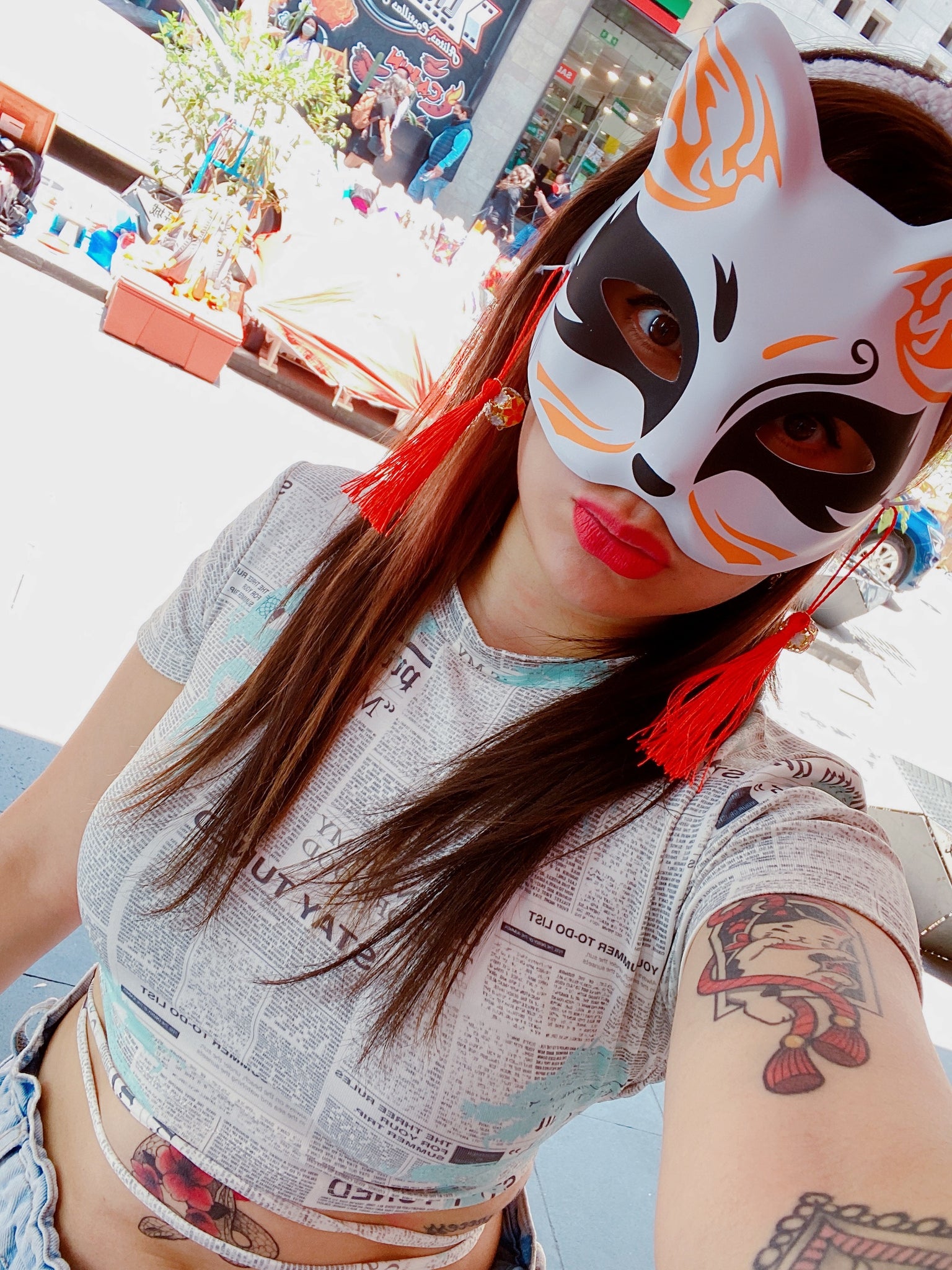 Mascara kitsune