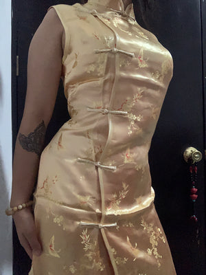 Qipao amarillo