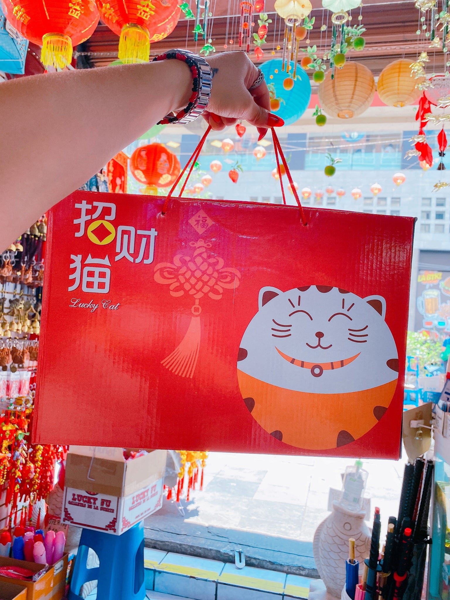 Juego de tazones maneki neko