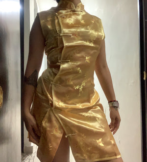 Qipao amarillo